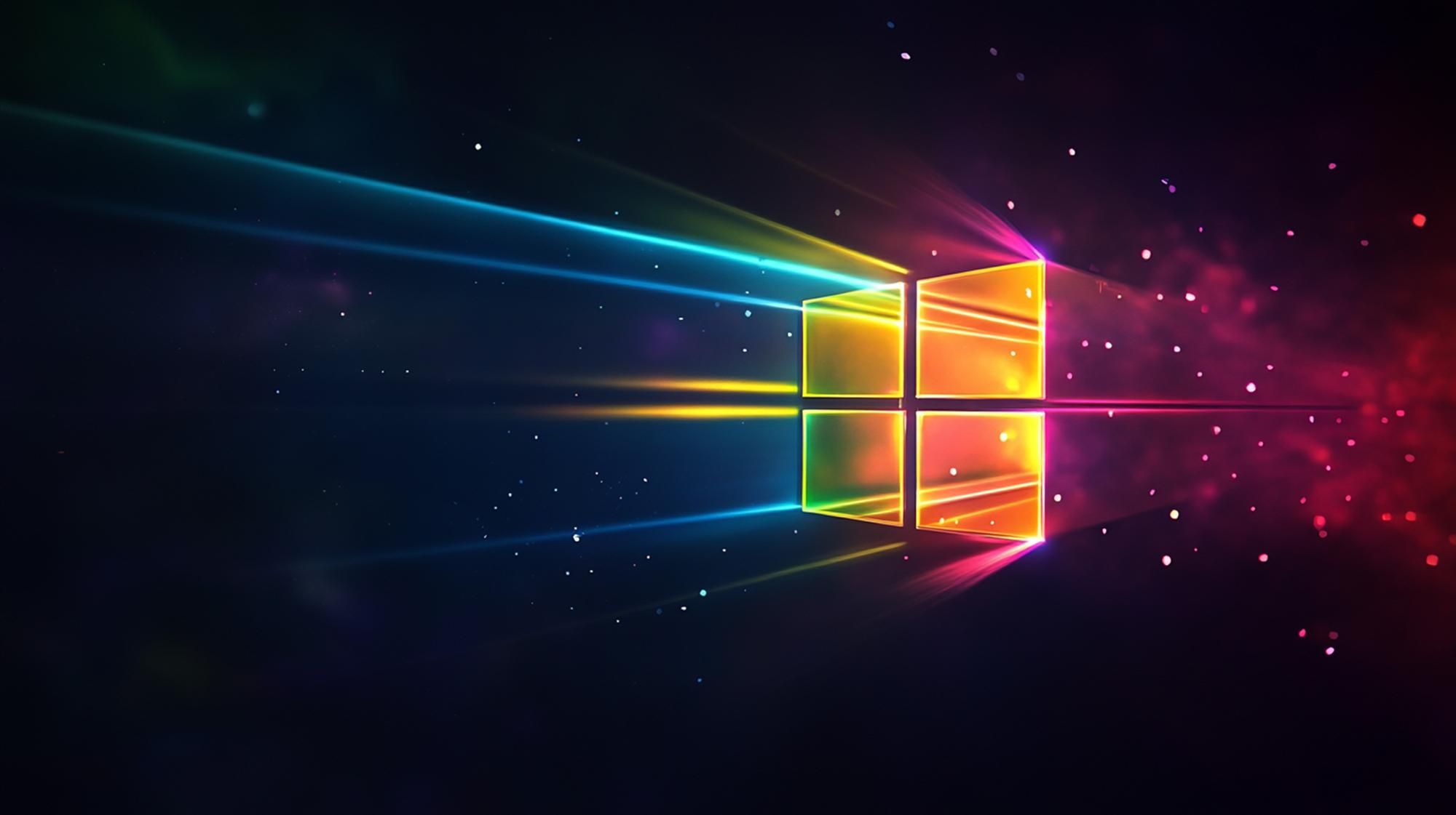logo futuristic microsoft windows