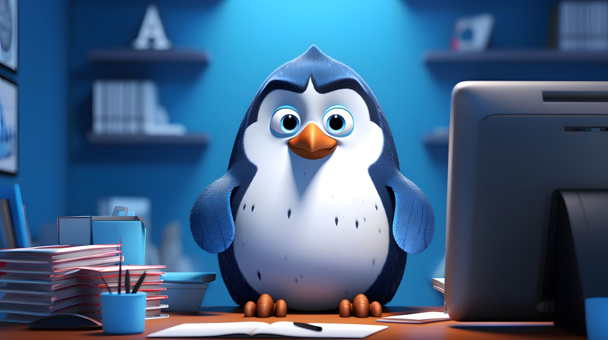 pinguinul linux