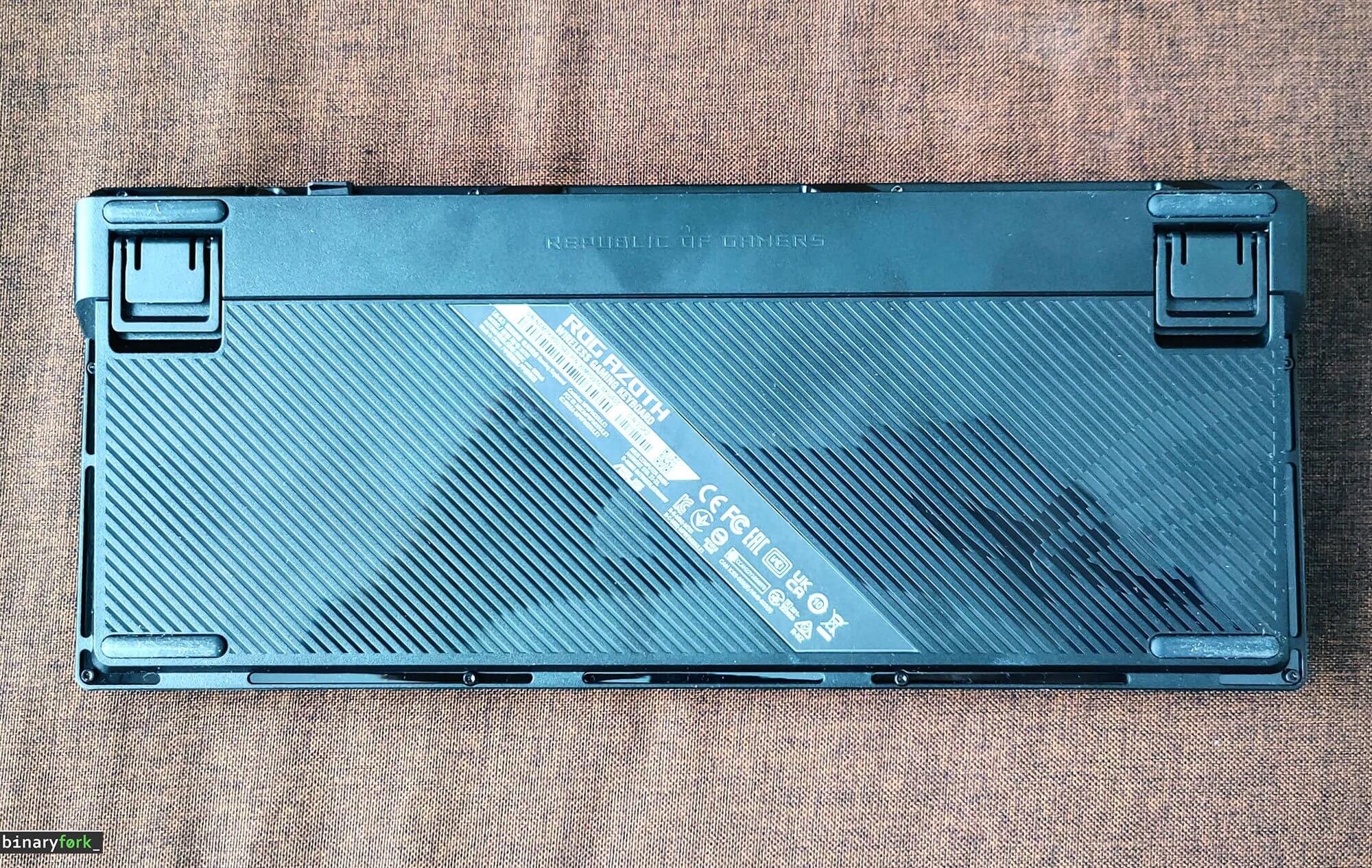 asus rog azoth back plate