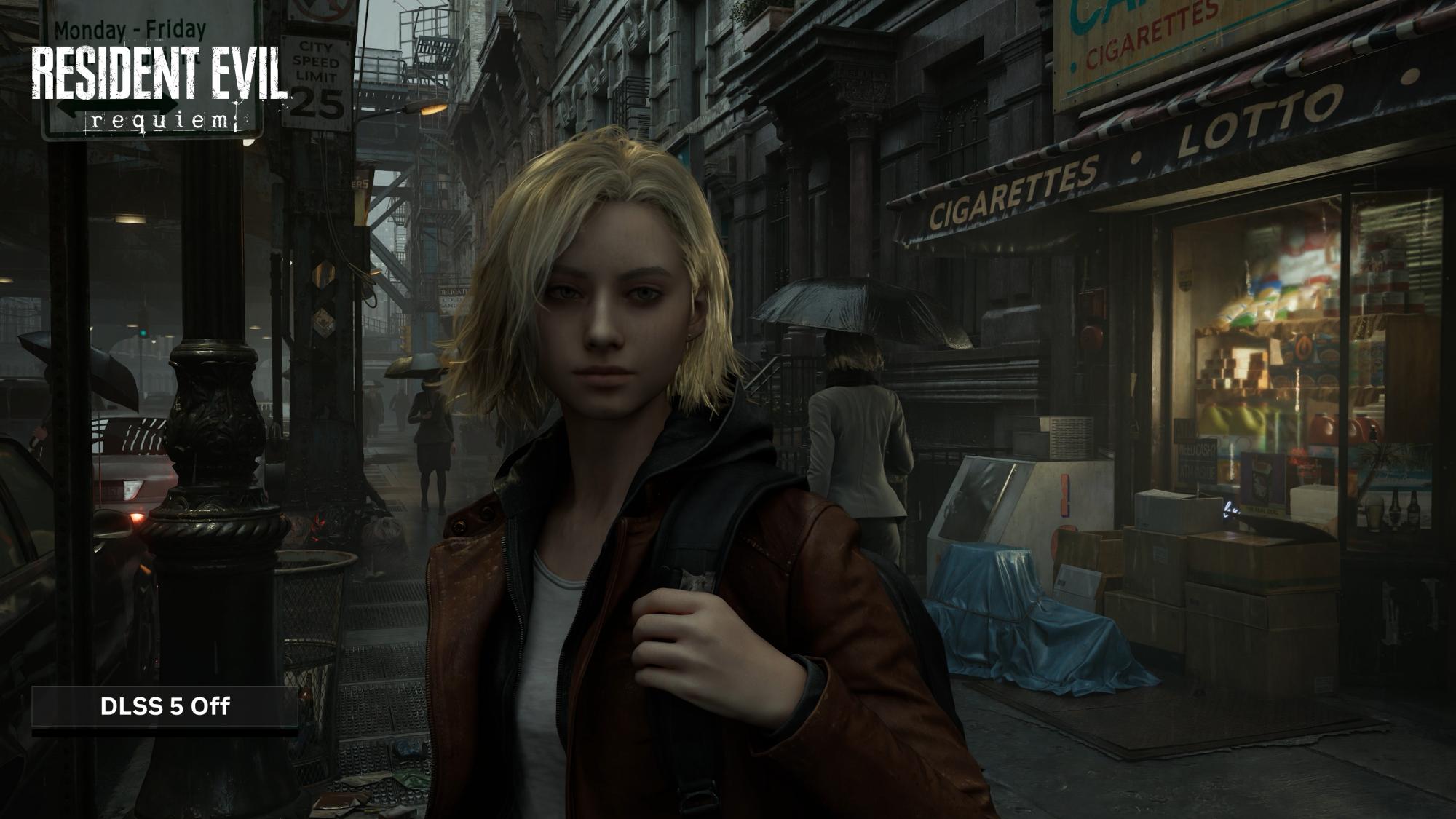 dlss 5 off resident evil requiem