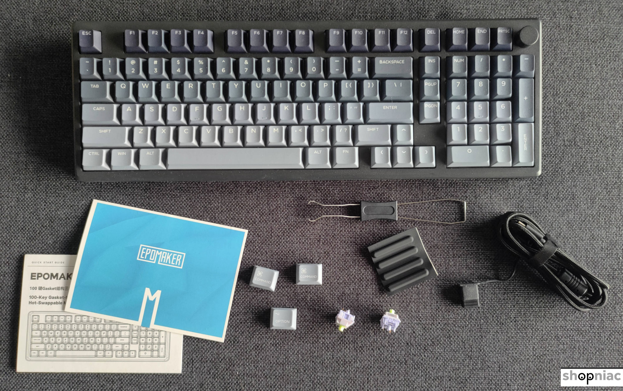 epomaker galaxy 100 lite accessories